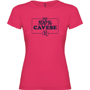T-shirt donna 100% Cavese